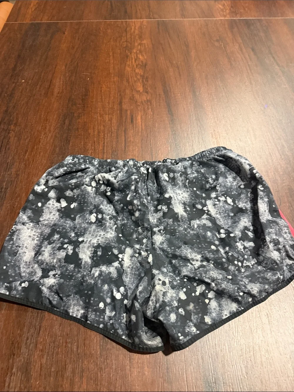 Champion Women's Black & Pink Athletic Shorts MEDIUM